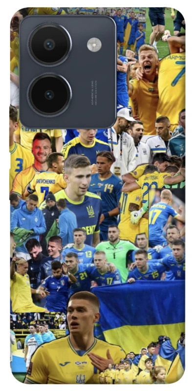 Чохол на Vivo Y36 UA-Football ver.6 фото 1 з 1