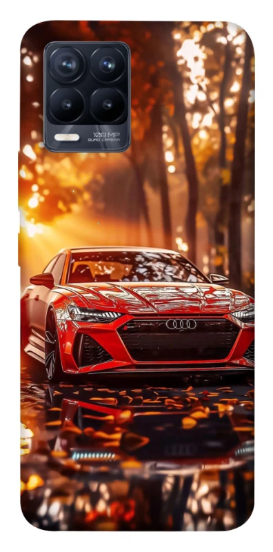 Чехол на Realme 8 Audi at sunset фото 1 из 1
