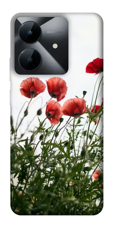 Чохол на Realme Note 60x Поле маків фото 1 з 1