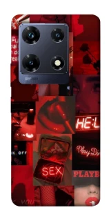 Чехол на Infinix Note 30 Pro Love collage ver.3 фото 1 из 1