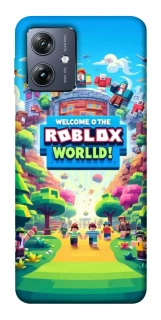 Чехол на Motorola Moto G54 Roblox World фото 1 из 1