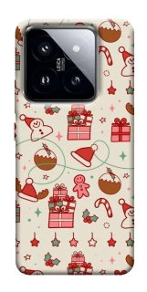 Чохол на Xiaomi 14 Pro Новорічний v14 фото 1 з 1