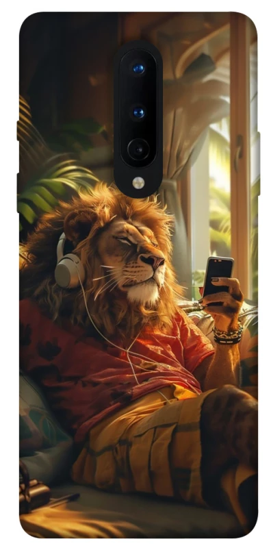 Чохол на OnePlus 8 Лев v2 фото 1 з 1