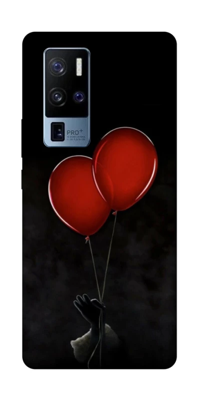 Чехол на Vivo X50 Pro+ Reds Balloons фото 1 из 1