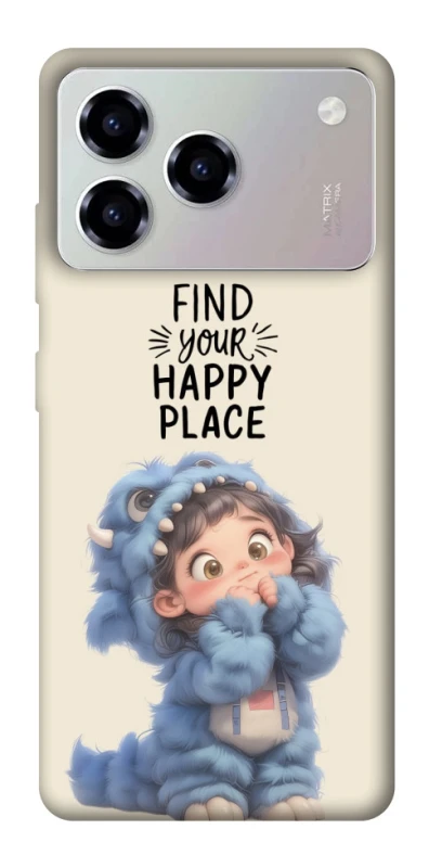 Чохол на ZTE Blade A76 Happy Place фото 1 з 1
