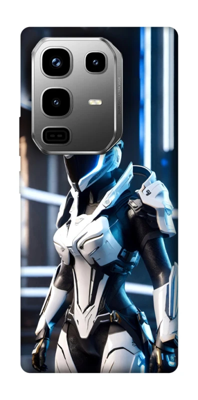 Чохол на Infinix Note 50 Pro Cyber space girl ver.6 фото 1 з 1