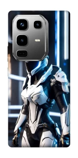 Чехол на Infinix Note 50 Pro Cyber space girl ver.6 фото 1 из 1