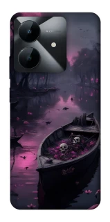 Чехол на Realme Note 60x Boat and flamingo фото 1 из 1