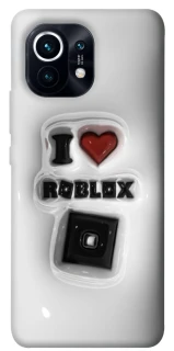 Чохол на Xiaomi Mi 11 I love Roblox фото 1 з 1