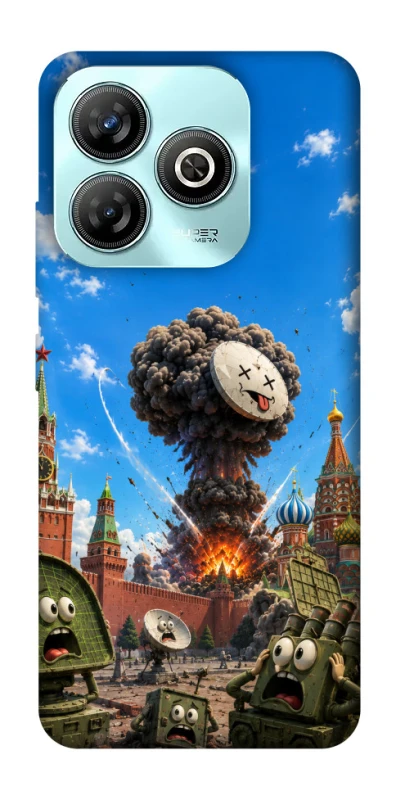 Чохол на ZTE Blade A75 4G Moscow never sleeps ver.7 фото 1 з 1