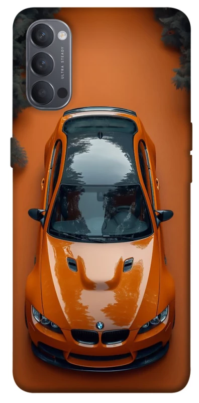 Чехол на Oppo Reno 4 BMW orange фото 1 из 1