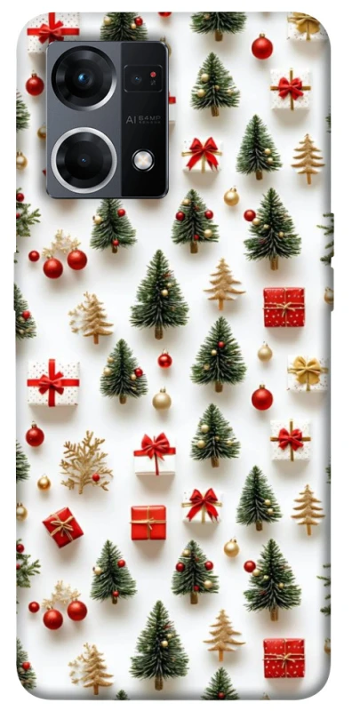 Чохол на Oppo Reno 7 4G Christmas spirit ver.8 фото 1 з 1