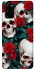 Чохол на Samsung Galaxy S20+ skull and rose фото 1 з 1