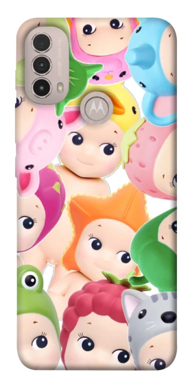 Чохол на Motorola Moto E40 Fruit-Zoo Kaleidoscope фото 1 з 1