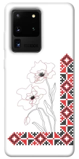 Чехол на Samsung Galaxy S20 Ultra Вышиванка на смартфон фото 1 из 1