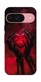 Чохол на Google Pixel 9 Heart in the hands of a skeleton фото 1 з 1