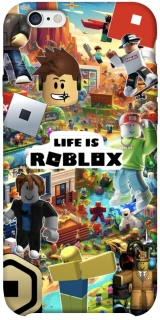 Чохол на Apple iPhone 6/6s plus (5.5") Life is Roblox фото 1 з 1