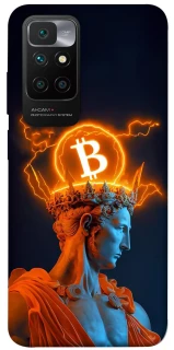 Чехол на Xiaomi Redmi 10 Bitcoin God фото 1 из 1