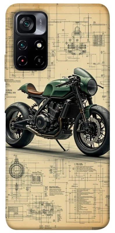 Чехол на Xiaomi Poco M4 Pro 5G Bike model фото 1 из 1