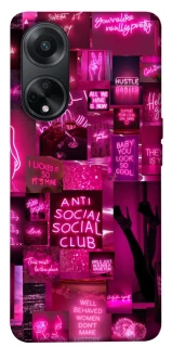 Чехол на Oppo A58 4G Hot collage ver.7 фото 1 из 1