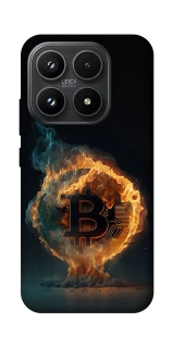 Чехол на Xiaomi 17 Fire Bitcoin фото 1 из 1