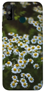 Чехол на TECNO Spark 6 Go Ромашки v13 фото 1 из 1