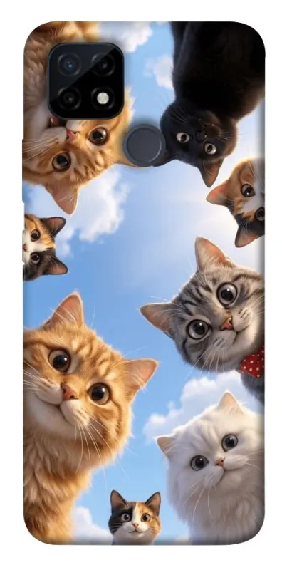 Чохол на Realme C21Y Cats фото 1 з 1