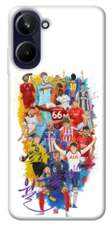 Чехол на Realme 10 4G Football Abstract v2 фото 1 из 1