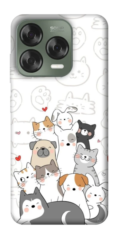 Чохол на ZTE Nubia V70 Design Funny Pets фото 1 з 1