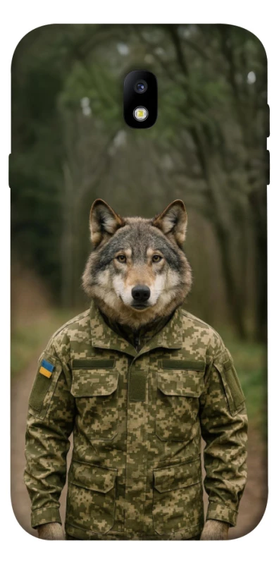 Чохол на Samsung J730 Galaxy J7 (2017) Вовк захисник фото 1 з 1