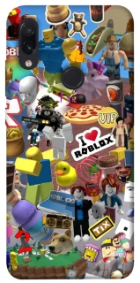 Чохол на Xiaomi Redmi Note 7 / Note 7 Pro / Note 7s Roblox collage ver.5 фото 1 з 1