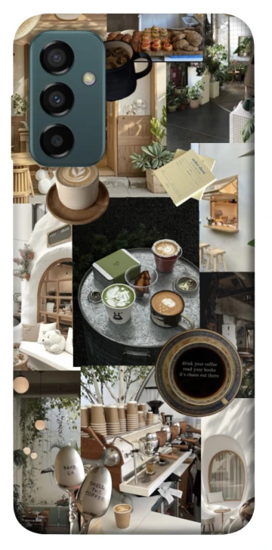 Чохол на Samsung Galaxy M23 5G Coffee collage ver.4 фото 1 з 1