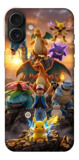 Чехол на Apple iPhone 16 Plus Pokemon фото 1 из 1