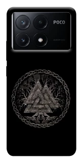 Чехол на Xiaomi Poco X6 Валькнут v3 фото 1 из 1