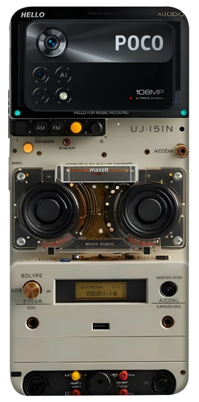 Чохол на Xiaomi Poco X4 Pro 5G Audio panel фото 1 з 1