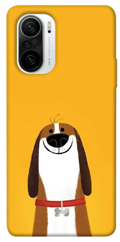 Чехол на Xiaomi Redmi K40 / K40 Pro / K40 Pro+ / Poco F3 Пёс-нос фото 1 из 1