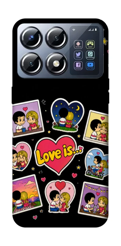 Чохол на Xiaomi POCO X8 Pro Love is ver.2 фото 1 з 1