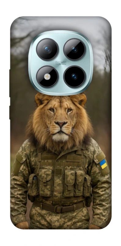 Чохол на Xiaomi Redmi Note 15 Pro+ 5G Лев захисник фото 1 з 1