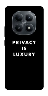 Чохол на Xiaomi Redmi Note 15 4G/5G (EU) Privacy is luxury фото 1 з 1