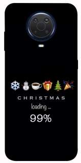 Чехол на Nokia G20 / G10 / 6.3 Christmas Loading фото 1 из 1