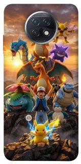 Чехол на Xiaomi Redmi Note 9 5G / Note 9T Pokemon фото 1 из 1