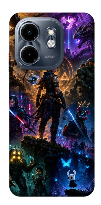 Чохол на Infinix Smart 9 4G / Hot 50i My Games ver.3 фото 1 з 1