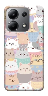 Чохол на Xiaomi Redmi Note 13 4G Funny Kittens ver.2 фото 1 з 1