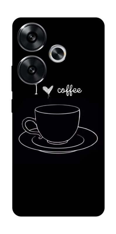 Чохол на Xiaomi Poco F6 Black coffee фото 1 з 1