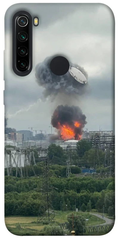Чохол на Xiaomi Redmi Note 8 Moscow never sleeps ver.4 фото 1 з 1