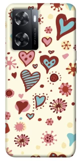 Чехол на Oppo A57s Pretty hearts фото 1 из 1