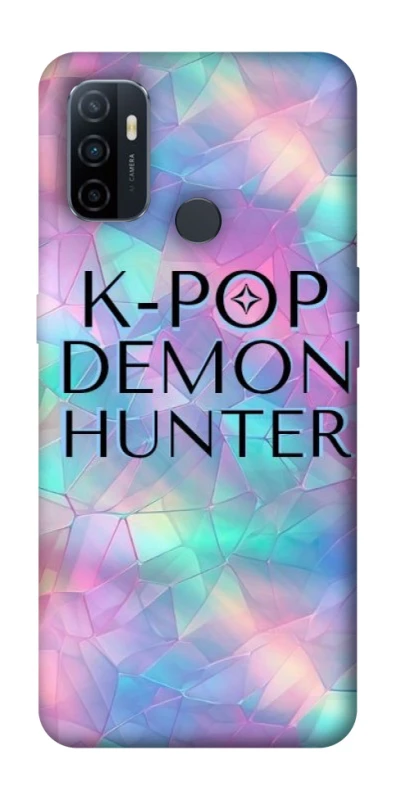 Чохол на Oppo A53 / A32 / A33 K-Pop Demon Hunters Logo фото 1 Чохол на Oppo A53 / A32 / A33 K-Pop Demon Hunters Logo фото 1 з 1