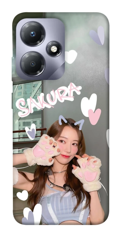 Чохол на Infinix Hot 30 Play Sakura - LE SSERAFIM фото 1 з 1