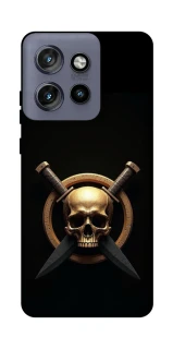 Чехол на Motorola Edge 50 Neo Golden Skull фото 1 из 1
