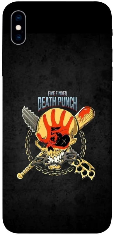 Чехол на Apple iPhone XS Max (6.5") Five finger death punch ver.2 фото 1 из 1